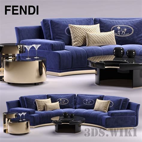 fendi leather chair|fendi sofa design.